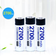 New AA Battery 2700 MAH 1.2V Rechargeable Battery AA Ni MH Rechargeable Bateria for Toy Remote Control Micphone Batteries 2024 - buy cheap