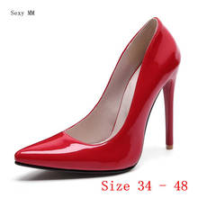 High Heels Women Pumps High Heel Shoes Stiletto Woman Party Wedding Shoes Kitten Heels Plus Size 34 - 48 2024 - buy cheap