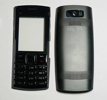 10 unids/lote-carcasa completa para Nokia X2 X2-02, carcasa para batería con teclado en inglés 2024 - compra barato