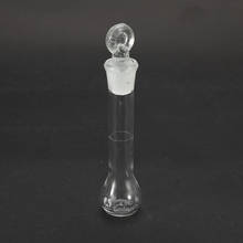 Suministro de laboratorio con tapón, frasco volumétrico de vidrio transparente, cristalería con tapón, químico, 5ml-100ml 2024 - compra barato
