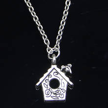 20pcs New Fashion Necklace 17x15mm cabin house Pendants Short Long Women Men Colar Gift Jewelry Choker 2024 - buy cheap