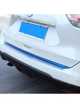 For 2014 2015 2016 Nissan Rogue X-Trail T32 X Trail Stainless Rear Trunk Boot Tailgate Door Lid Cover Molding Trim Car Styling 2024 - buy cheap