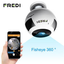 FREDI 360 Degree Panoramic IP Camera WiFi Wireless 960P Fisheye Home Security CCTV Camera Two Way Audio Surveillance Camera 2024 - buy cheap