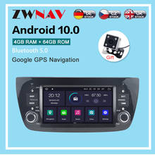 Reprodutor de dvd multimídia para fiat doblo, som estéreo, navegação gps, bluetooth, android 10, tela ips com 4 gb de ram e 64 gb de armazenamento. para os modelos 2010, 2011 a 2012. 2024 - compre barato