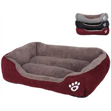Dog Bed for Small Medium Large Dogs Size Pet Dog House Warm Cotton Puppy Cat Beds for Chihuahua Yorkshire Golden Big Dog Bed 2024 - buy cheap
