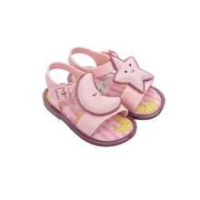 Children's Fashion Mini melissa 2022 summer Sandals Kids Girl and boy Moon Star Jelly shoes non-slip Beach Sandal Candy HMI006 2024 - buy cheap