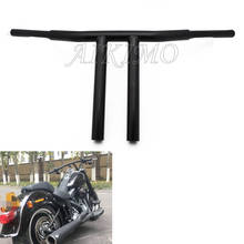 Barra de arrastre para manillar de motocicleta, accesorio para Harley FLST FXST Sportster Dyna Softail FXDWG FLHR FLHRC, 12" 2024 - compra barato