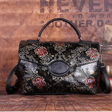Women Genuine Leather Bag Quality Luxury Designer Famous Brand Women Leather Handbag Real Cowhide Handbags Women's handbag 2024 - buy cheap