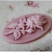 Rose Flower Shaped Cube Sugar Mould  silica gel Candle Mold Soap Making Tool Cake Decoration Molds 2024 - buy cheap