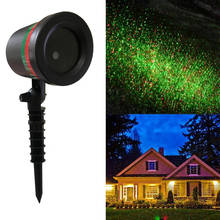 Christmas Outdoor Lights Lawn Laser Projector for Home New Year Decorations Waterproof Dynamic Holiday Night Show 2024 - buy cheap