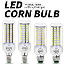WENNI 8PCS E27 LED Bulb 220V LED Lamp E14 Candle Light GU10 Lampada G9 Corn Bulb 24 36 48 56 69 72leds Light B22 Indoor Lighting 2024 - buy cheap