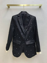 fashion 2021 new ladies diamond suit jacket + half skirt 2-piece set 0116 2024 - buy cheap
