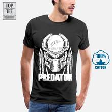 Camiseta con estampado de The Predator para hombre, camisa de manga corta de algodón, Alien Vs Predator, Tops 2024 - compra barato