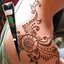 Henna Tattoo Paste Black brown red white Henna Cones Indian For Temporary Tattoo Sticker Body Paint Art Cream Cone 2024 - buy cheap