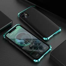 Luxury Shockproof Element Metal Case For Apple Iphone 11/ Pro/ Max Thin Hard Aluminium Alloy & Hybrid Plastic Back Case Cover 2024 - buy cheap