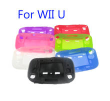 1 шт., мягкий силиконовый резиновый чехол для контроллера геймпада Nintendo Wii U, 7 цветов 2024 - купить недорого
