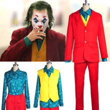 Joker Origin Movie Horror Horror Clown Halloween Party Costume Clown Wig Cosplay Green Synthetic Hair Free Shipping 2024 - buy cheap