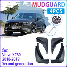 Guardabarros de coche para Volvo XC60, 4 piezas, 2018 ~ 2019, accesorios para automóviles 2024 - compra barato