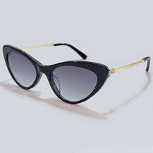 Óculos escuros vintage tipo olho de gatinho., óculos de sol femininos retrô, sexy, de marca. 2024 - compre barato
