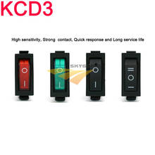1/5/10pcs KCD3 Rocker Switch ON-OFF 2/3 Position 3 Pin Electrical equipment Light Power Switch16A 250V / 20A 125VAC , 35x31x14mm 2024 - buy cheap