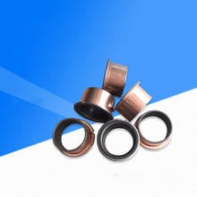 5pcs M14 opening flanging sleeves composite bearing lubrication bushing wear copper sleeve outer diameter 16mm 9mm-17mm height 2024 - buy cheap