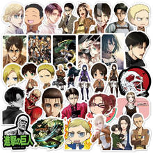 10/50Pcs/Set Cartoon Attack on Titan Anime Sticker for Skateboard Motorcycle Scrapbook DIY Toy Laptop Snowboard Luggage Stickers 2024 - buy cheap