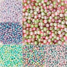 100pcs/Lot 8mm Round Pearl Beads Loose Bedas For Jewelry Making Findings Necklace Bracelet Earrings Findings 2024 - buy cheap