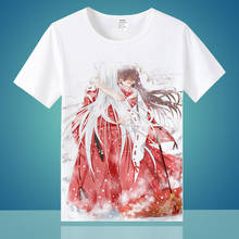 Anime Inuyasha Sesshoumaru Casual Cotton T-Shirt Tee T Shirt 2024 - buy cheap