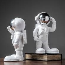 Nordic astronauta estátua estatueta spaceman arte escultura resina arte & artesanato acessórios de decoração para casa r738 2024 - compre barato