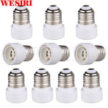 10 un e27 para gu10 conversor lâmpada led adaptador de lâmpada adaptador parafuso soquete
