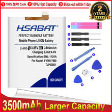 HSABAT 0 Cycle 3500mAh TLp029D1 Battery for Alcatel 3 3X 5 For TCL V760 Y660 High Quality Mobile Phone Replacement Accumulator 2024 - buy cheap