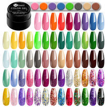 Mtssii Color Gel Paint UV Nail Gel Soak Off Nail Art Led Nail Lacquer 60 Colors Glitter Rainbow Painting Gel Nail Polish 2024 - buy cheap