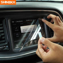 SHINEKA-Pantalla de navegación GPS para Interior de coche, Nanofilm película protectora, accesorios de decoración para Dodge Challenger 2024 - compra barato