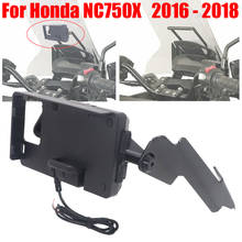 Suporte de celular para motocicleta artudatech nc 750x, suporte de navegação por gps para honda nc750x 2016 2017 2018 nc 750 x acessórios 2024 - compre barato