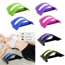 Back Stretch Equipment Massager Massageador Magic Stretcher Fitness Lumbar Support Relaxation Spine Pain Relief Dropshipping 1pc 2024 - buy cheap