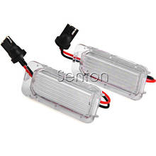 1Pair Car LED number License Plate Light 12V White SMD lamp Car Styling For Ford Focus 5D Mondeo Fiesta C-Max accessories 2024 - buy cheap