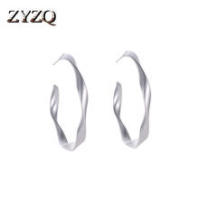 ZYZQ Classic Silver Plated Earrings New Come Trendy Women Accessories Euro Stylish Wholesale Lots&Bulk Jewelry Earrings Hot 2024 - buy cheap