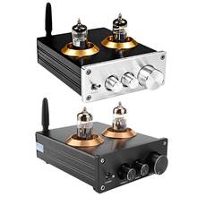 Hot Buffer HiFi 6J5 Bluetooth 4.2 Tube Preamp Amplifier Stereo Preamplifier with Treble Bass Tone Ajustment 2024 - buy cheap