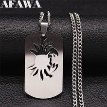 Stainless Steel Cancer Astrology Pendant Necklace Silver Color Necklace Chain Jewelry pendentif acier inoxydable NXS01 2024 - buy cheap