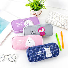 12 Pcs Cartoon Fabric Pencil Case Cute Animal Pencil Bag Pen Cases Kawaii Bags School Supplies Korea Stationery Box Pencil Pouch 2024 - buy cheap