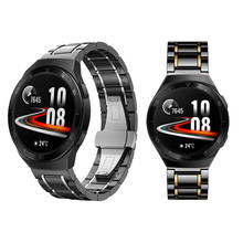 Correa de cerámica de lujo para HUAWEI Watch GT 2e, pulsera para reloj GT2 de 42mm y 46mm, HONOR Magic Watch 2 MagicWatch 2024 - compra barato