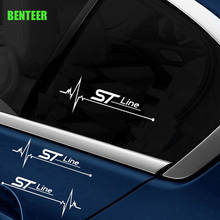 2pcs ST STline Car Windows Sticker For Ford Focus Mk3 Mk4 Kuga 2024 - buy cheap