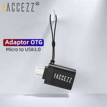 !ACCEZZ 3PC Mini OTG Adapter For Samsung Xiaomi Huawei Oneplus Charger Data Sync USB Female to Micro USB Adapter Cable Converter 2024 - buy cheap