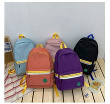 New Hit Colour Women Canvas Backpack Leisure Travel Japan School Bag For Adolescent Girl Fashion Backpack Women Bagpack 2024 - buy cheap