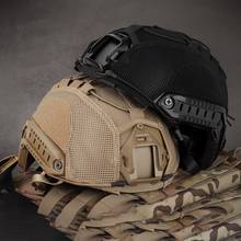 Cubierta de casco Multicam Airsoft para caza, protector de casco deportivo CS Wargame para ops-core FAST PJ, cascos deportivos 2024 - compra barato