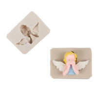 Angel Silicone Mold Sugarcraft Chocolate Cupcake Baking Mold Fondant Cake Decorating Tools 2024 - buy cheap