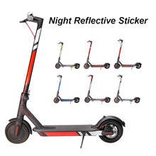 Night Reflective Sticker Waterproof Side Sticker Accessories For Xiaomi MIUI M365 Electric Scooter 2024 - buy cheap