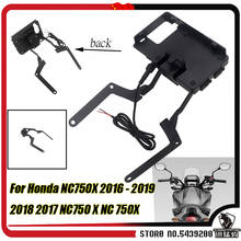 Motorcycle Stand Holder Phone Mobile Phone GPS Navigation Plate Bracket for Honda NC750X  NC750 X NC 750X 2016 2017 2018 2019 2024 - compre barato