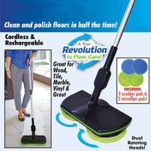 New Magic Easy Microfiber Electric Broom 360 Rotating Mop Spin Spray Foot Switch Mop Floor Cleaning Mop Easy Bucket Dust Broom 2024 - buy cheap