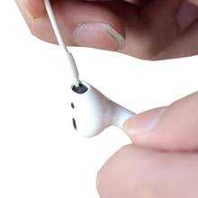 Palo desechable de algodón para Airpods de Apple, herramienta de limpieza de estuche para AirPods, auriculares, puerto de carga de teléfono, 25 uds. 2024 - compra barato